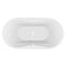 Atlantis Whirlpools Atlantis Whirlpool Embrace 34 x 71 Oval Freestanding Whirlpool Bathtub 3471AW - alternate 4